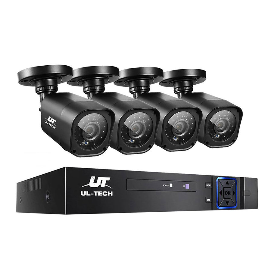 CCTV-8C-4S-BK