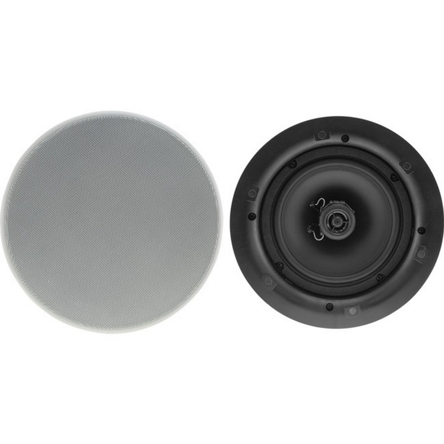 WINTAL CE650 Edgeless 6.5inch 25W RMS Coaxial Wall or Ceiling Speakers Pair