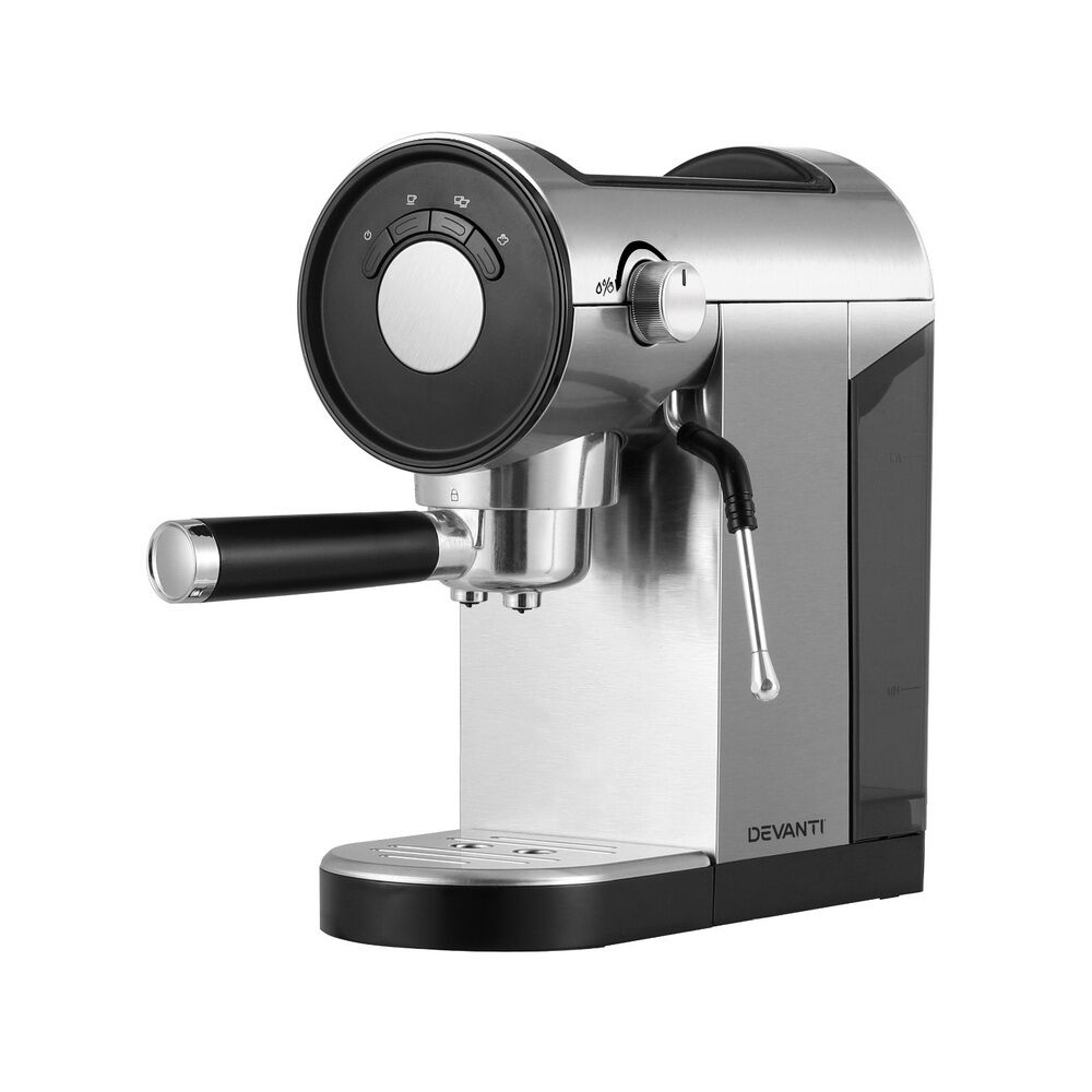 Devanti 20 Bar Coffee Machine Espresso Cafe Maker – Bourne Electronics