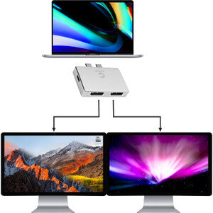 MacBook Dual USB-C to Dual DisplayPort Adapter