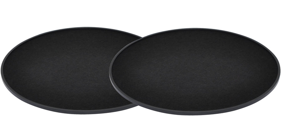 Opus One Black Round 200mm 8 inch Magnetic Grille Pair Wall and Celling Speaker