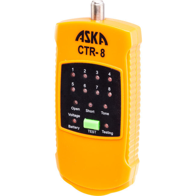 ASKA Coaxial Cable Mapper Locator Kit with Eight Terminator & Pouch