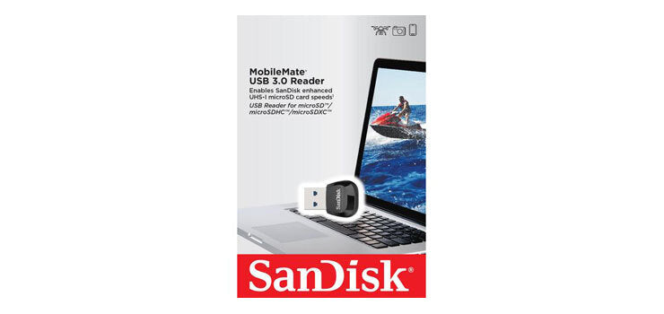 SanDisk MobileMate USB 3.0 Reader SDDR-B531-GN6NN microSD card reader