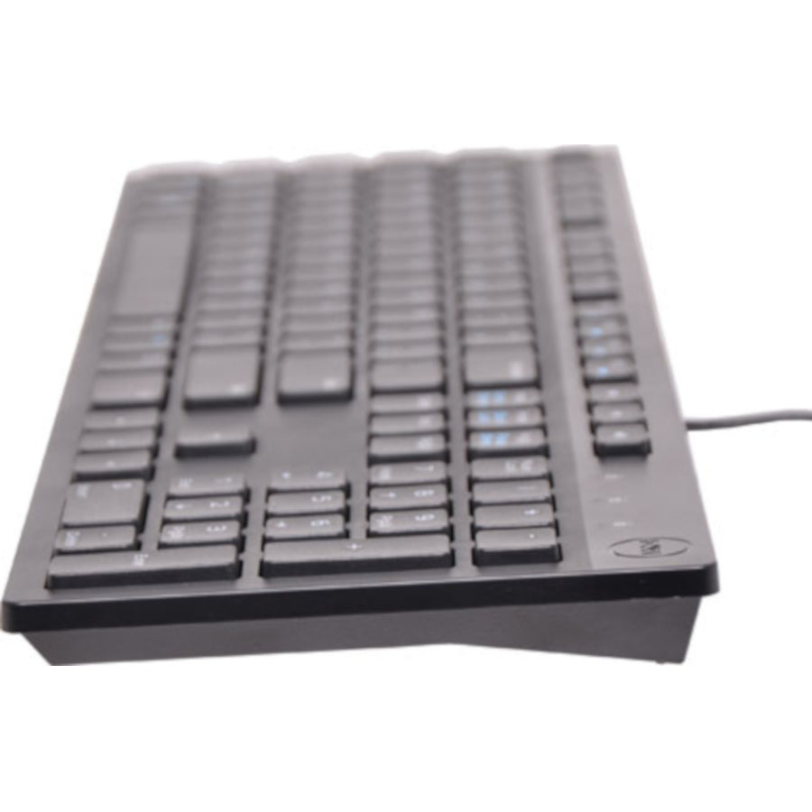 Dell KB216 USB Black Wired Multimedia Keyboard Chiclet Style Sleek Compact Design