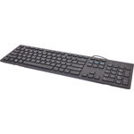 Dell KB216 USB Black Wired Multimedia Keyboard Chiclet Style Sleek Compact Design