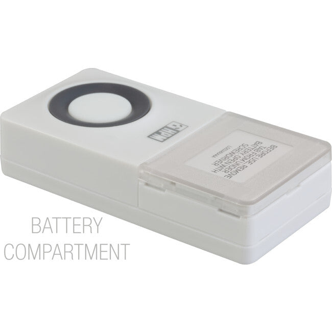 HPM Battery Wireless Door Chime With LED Flashing Indicator Upto 100m Range