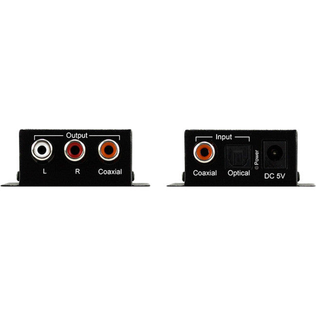 BLUSTREAM Digital to Analogue Converter Outputs Coaxial digital analogue Audio