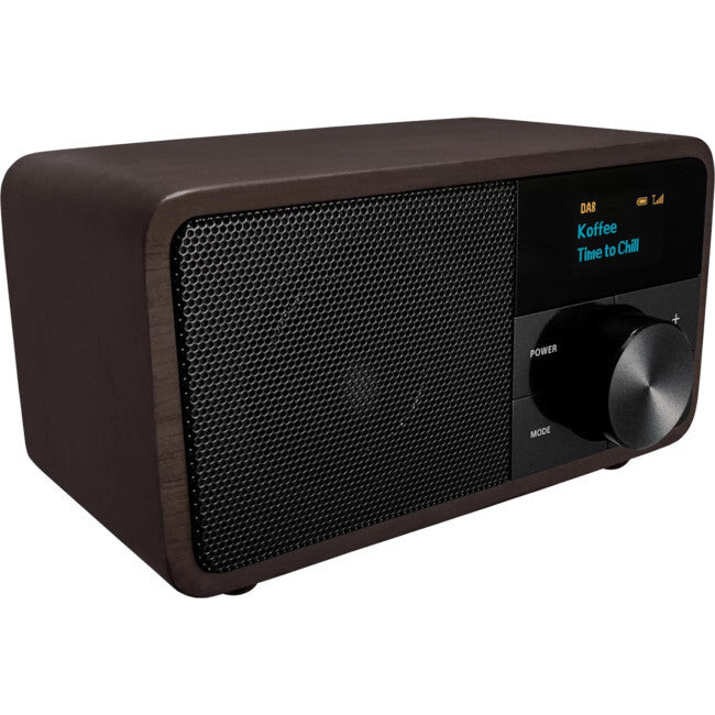 SANGEAN DDR-7 DAB FM-RDS AUX input Bluetooth Compact Wooden Cabinet Radio