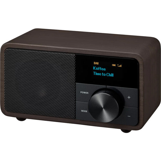 SANGEAN DDR-7 DAB FM-RDS AUX input Bluetooth Compact Wooden Cabinet Radio