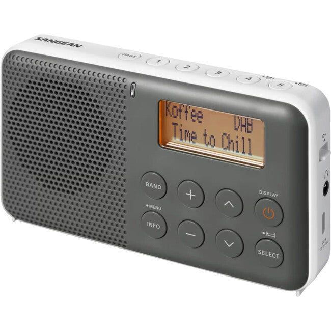 SANGEAN DPR-64 DAB Plus FM-RDS Rechargeable Compact Portable Digital Radio