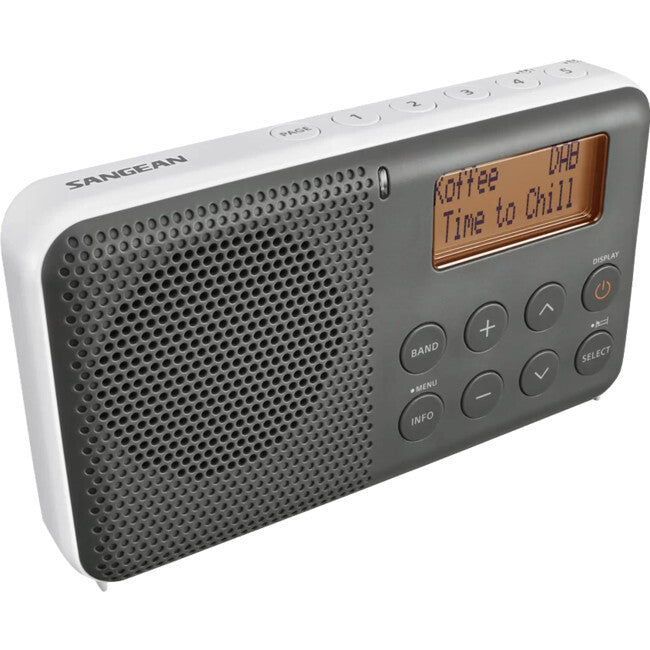 SANGEAN DPR-64 DAB Plus FM-RDS Rechargeable Compact Portable Digital Radio