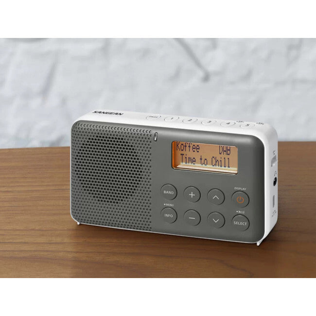 SANGEAN DPR-64 DAB Plus FM-RDS Rechargeable Compact Portable Digital Radio