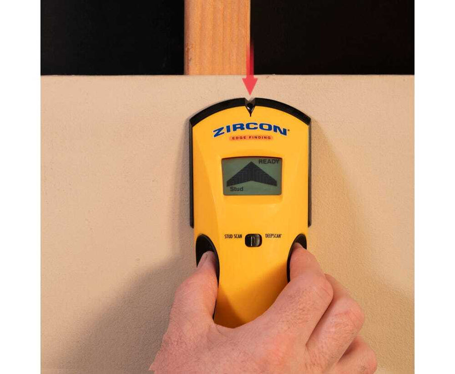 ZIRCON e50 Stud Finder Edge Finding Stud Sensor Deep-Scanning LCD Display