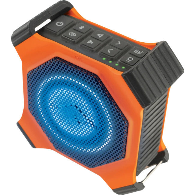 ECOXGEAR IP67 Waterproof Bluetooth Outdoor 20W Max Speaker Orange