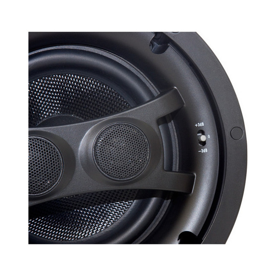 EARTHQUAKE ECS6D 6.5in 350Watt Ceiling Stereo Single Speaker with 2 Dome Tweeter