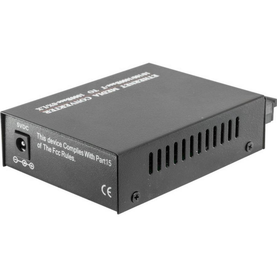 Ethernet Gigabit Fibre Media Converter MM Dual Fibre SC 550m No DIP