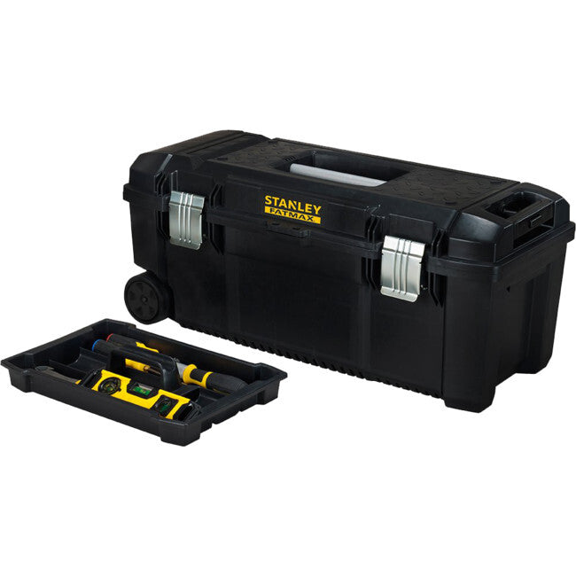 STANLEY FMST1-75761 71Cm Wheeled Tool Box Comfortable Wide Metal Carry ...
