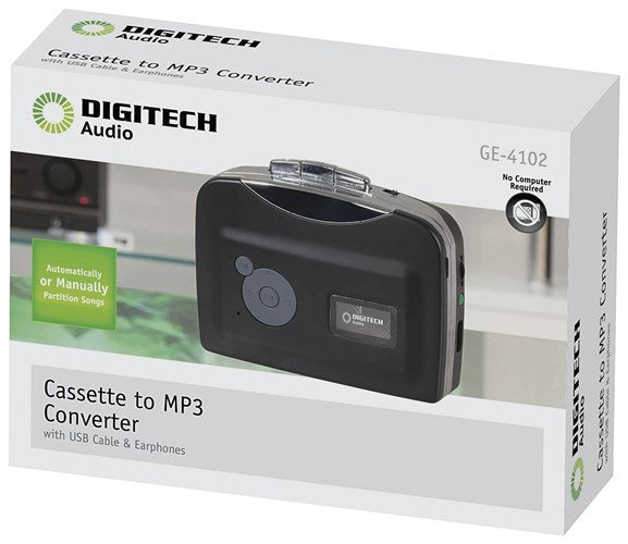 Digitech Cassette to MP3 Converter-  No Computer Required