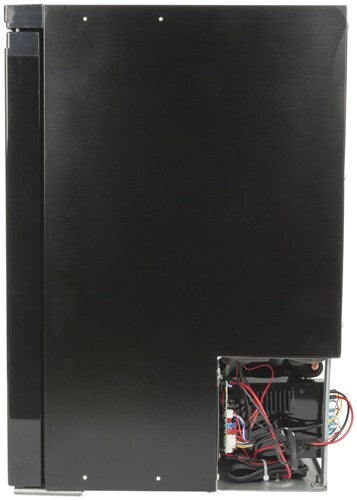 Brass Monkey 65L Caravan Fridge with Freezer Zone Metal door with stand camping