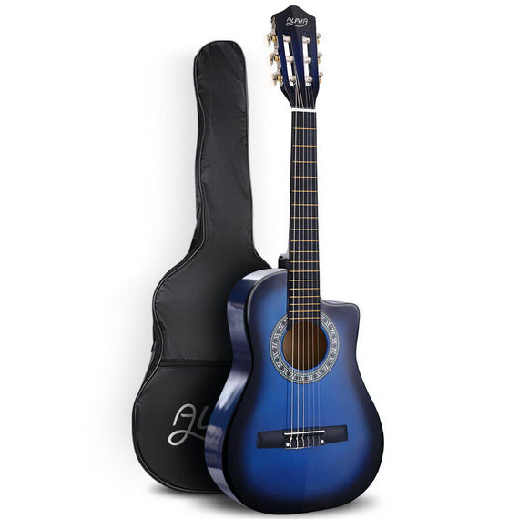 GUITAR-D-34-BLUE