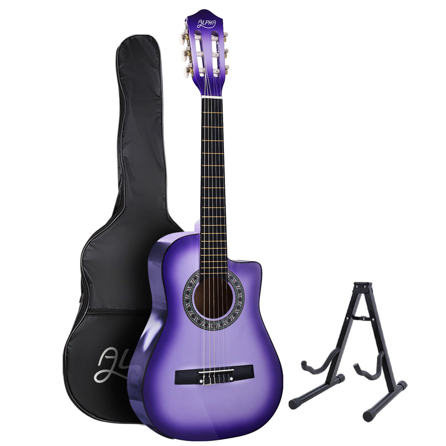 GUITAR-D-34-PURPLE-CAPO