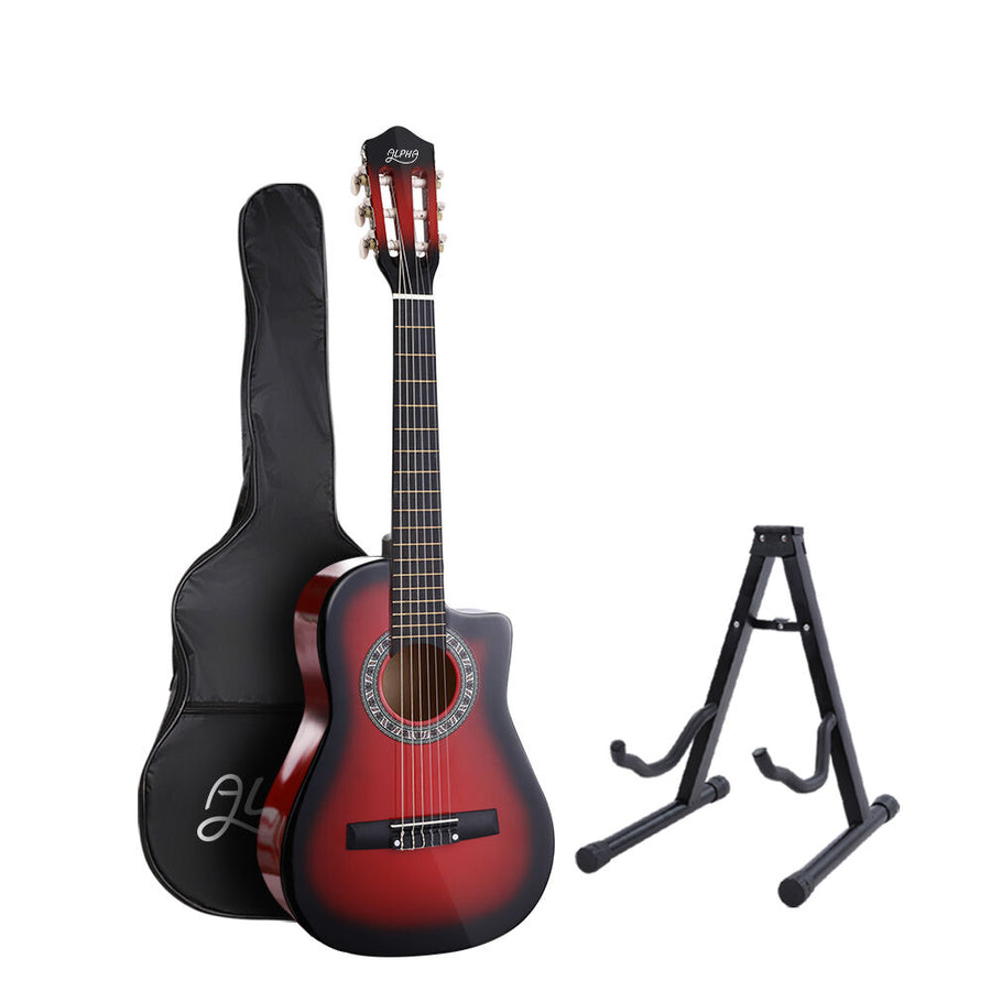 GUITAR-D-34-RED-CAPO