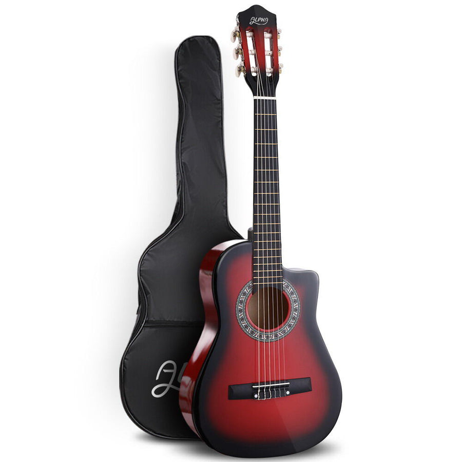 GUITAR-D-34-RED