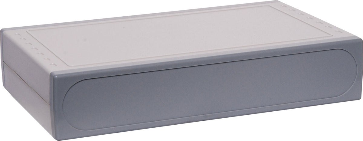 Ritec 114x200x40mm ABS Grey Low Profile Instrument Cases with Four Fac ...