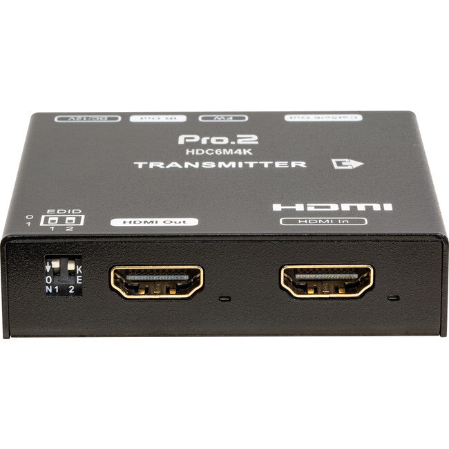 Pro.2 HDC6M4K HDMI Over CAT6 Extender 70m EDID HDMI Loop Optical & Stereo Audio