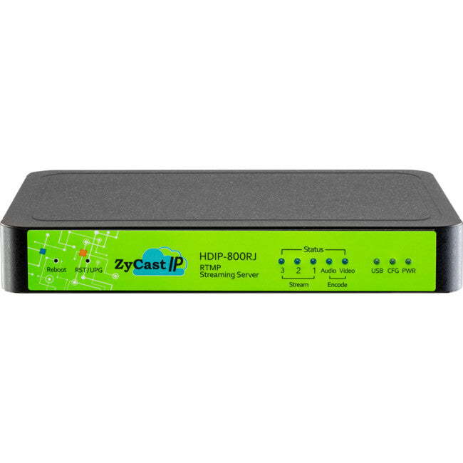 Zycast IP HDIP-800RJ Simulcating  Live RTMP 3CDN Streaming Server