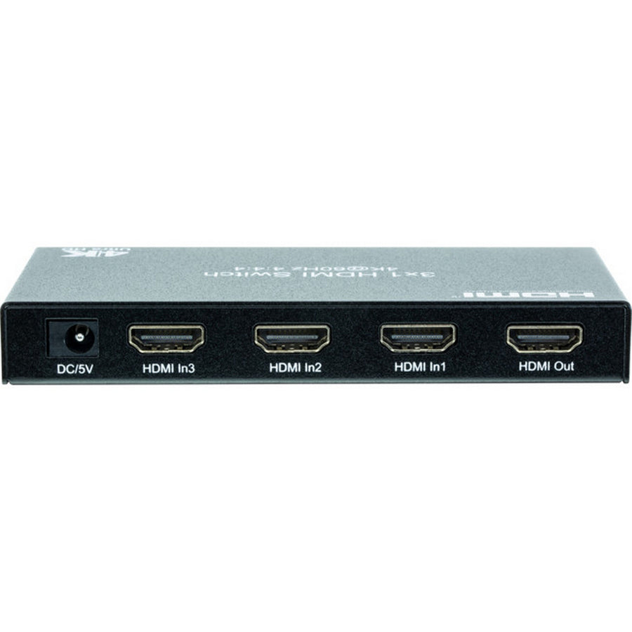 Pro.2 HDMI3S18G 3Way 3 In 1Out 18Gbps HDMI Switcher with Remote