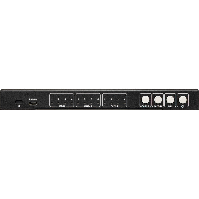 Pro.2 HDMI 18Gbps 4x2 Matrix Switcher ARC SPDIF Out Analog Audio 2.0 Extractor