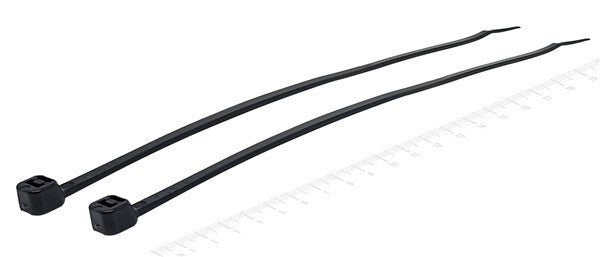 200mm Black Cable Ties Pk.500 for together black nylon UV Resistant