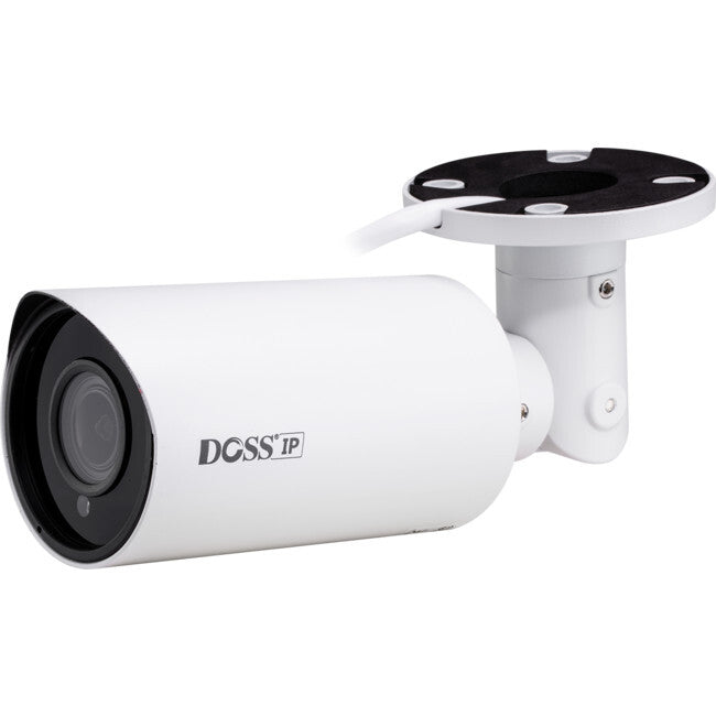 DOSS 8MP IR30M IP66 Moto 2.7-13.5mm Lens H.265-H.264 Bullet IP Camera