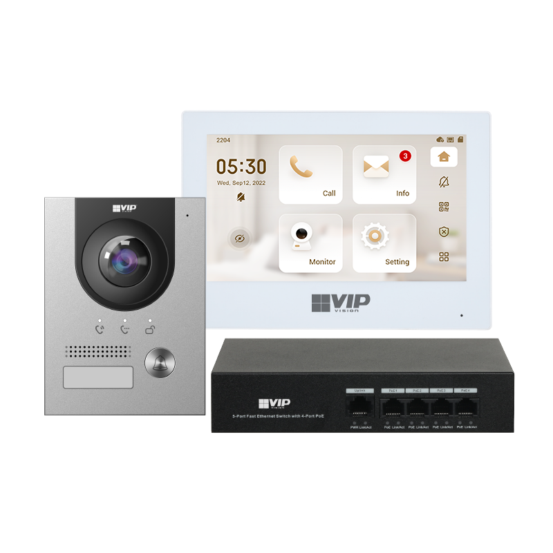 Intercom Set Prop Complete Residential IP Intercom Kit (G-P Series) – Bourne Electronics