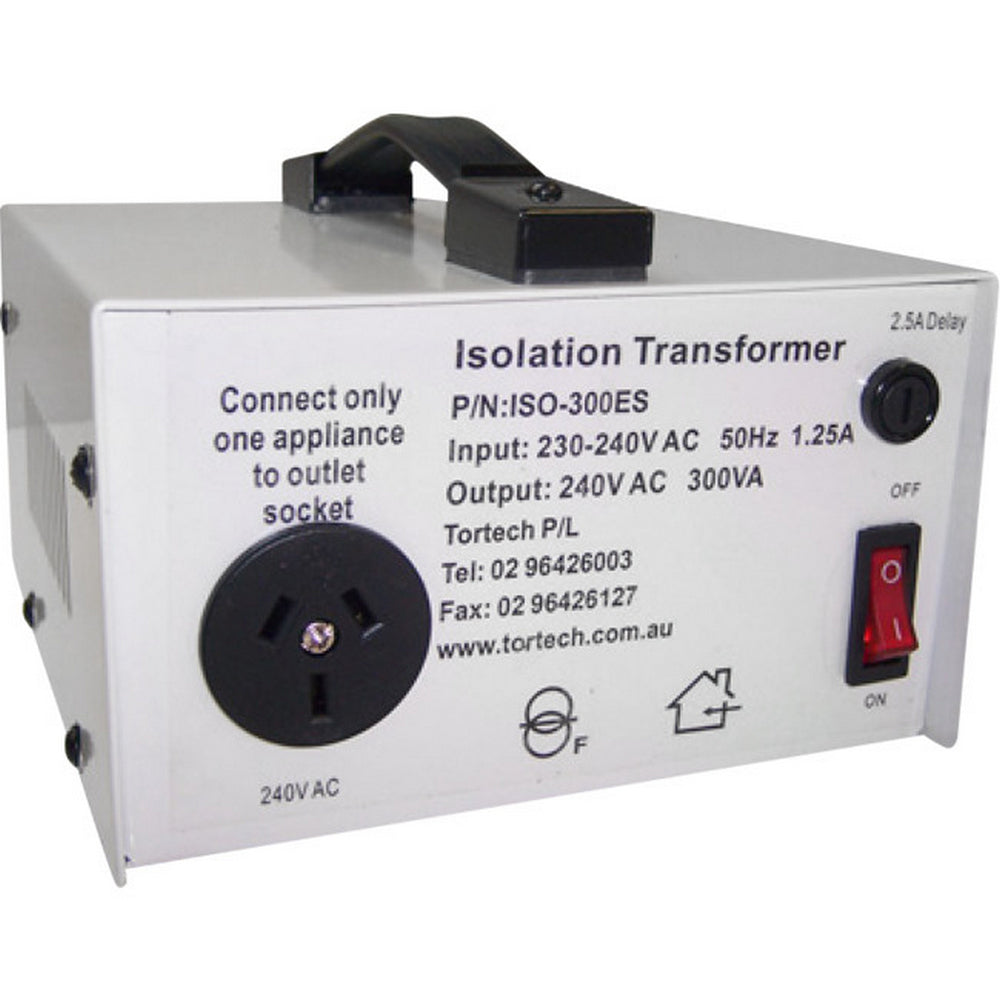TorTech ISO300ES-240V 300VA Isolation Transformer Mains Electrostatic ...