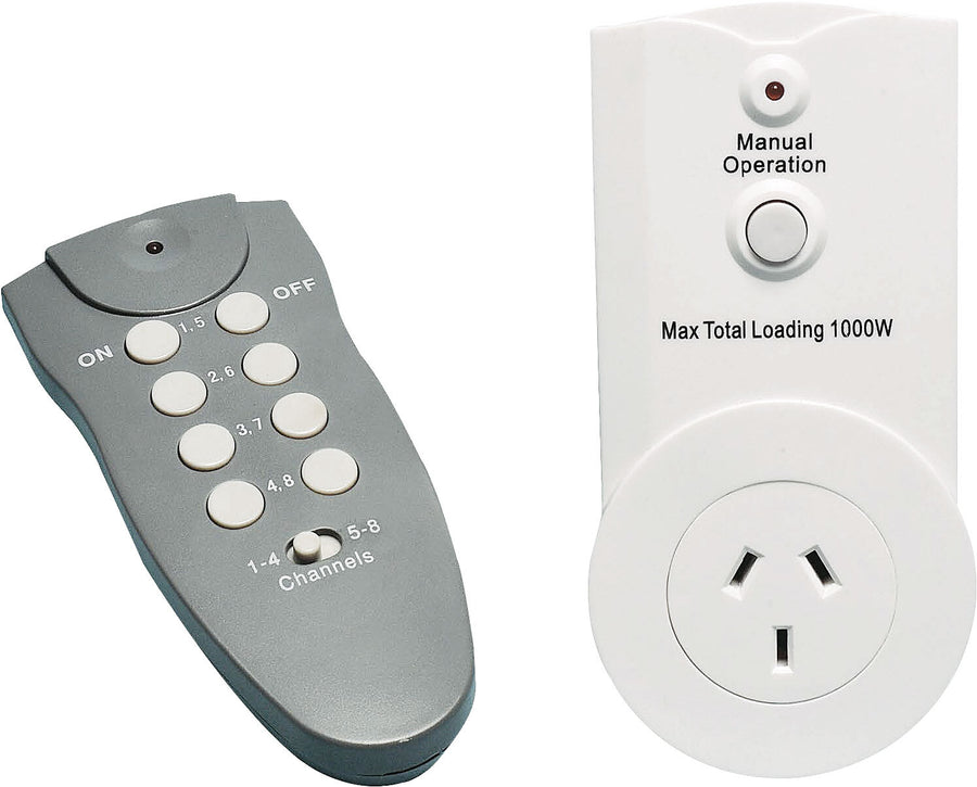 Siliconchip Programmable Remote Control Mains Switch Kit for Lights On & Off