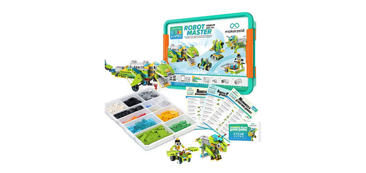 200 In 1 Set Master Premium Makerzoid Robot Both Children and Parents