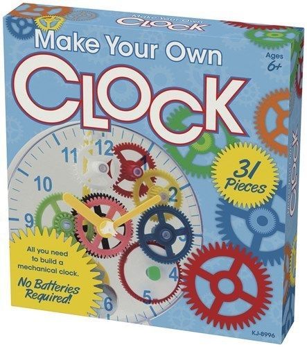 31 Brightly Colored Visible Mechanism Make Your Own Clock Educational Toys Kit