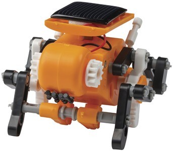 Solar Powered Multi Sized 8 in 1 STEM 194 Pieces Educational Robot Kit Age 8+