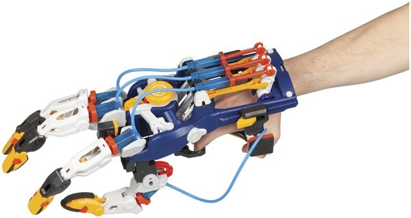 Hydraulic Cyborg Hand Kit Adjustable Joints Hydraulic Power 229 Pieces