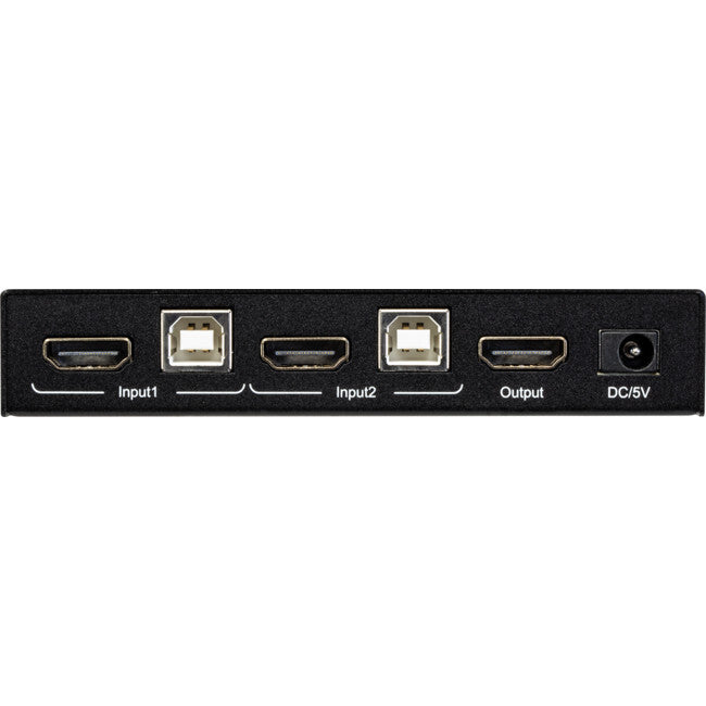 Pro.2  2 PORT 4K HDMI KVM Switch two computers from one keyboard monitor mouse