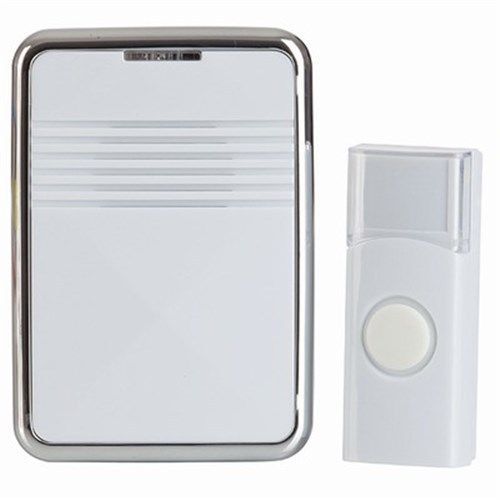 Wireless 100m Range 32 Melodies 240VAC Plugin Doorbell