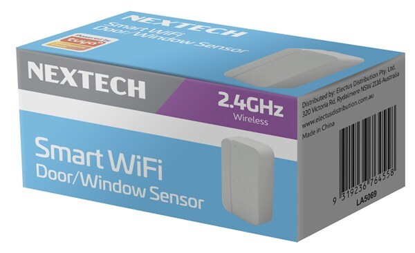 Nextech Smart 2.4GHz Wifi Door - Window Sensor Smart Life Compatible