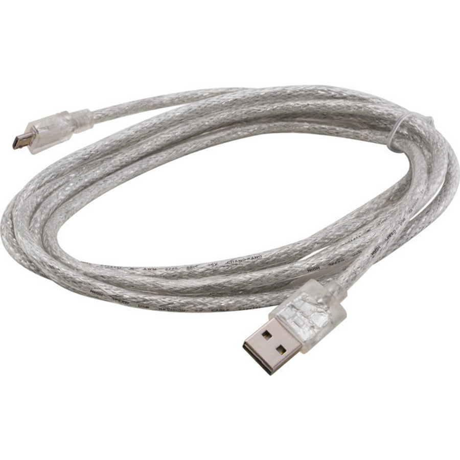 Pro.2 USB-A Plug USB-B Transparent Micro USB Lead 2m