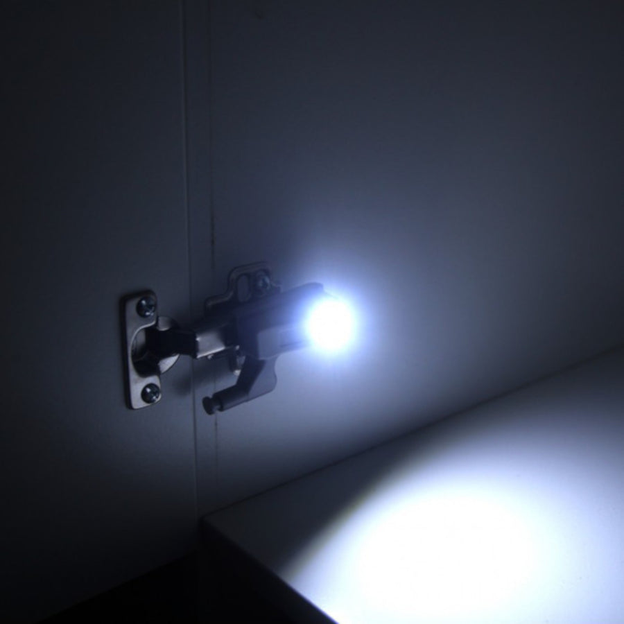 DOSS 12V 15Watt Cool White LED Hinge Light for Cabinet Closet Cupboard