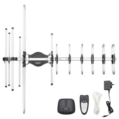 Digitech Outdoor UHF-VHF TV Antenna with Rotating Motor with booster amplifier