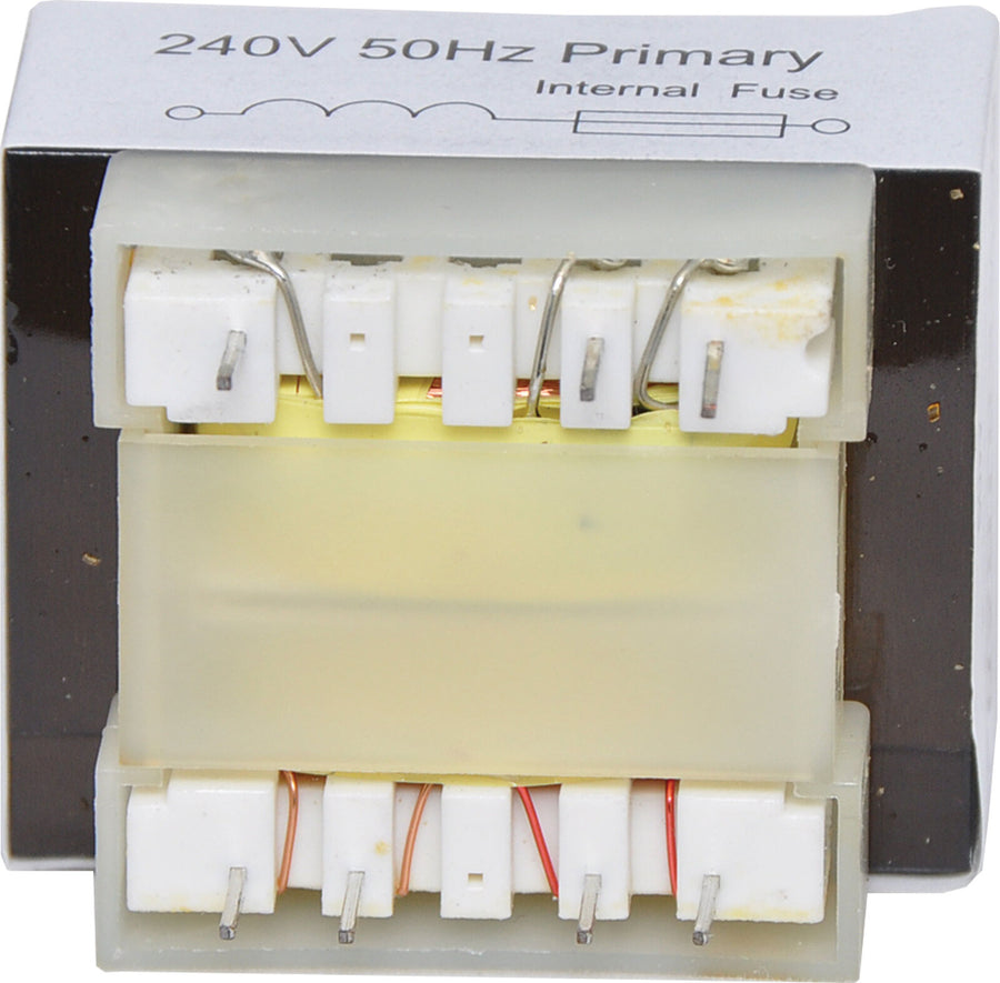 Powertran 5VA 6 plus 6V High Output PCB Transformer 240V 50Hz Primary