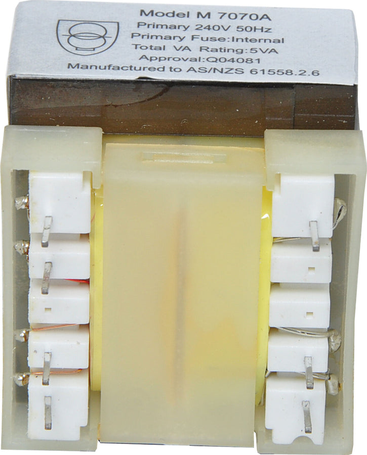 Powertran 5VA 15 plus 15V High Output PCB Transformer 240V 50Hz Primary