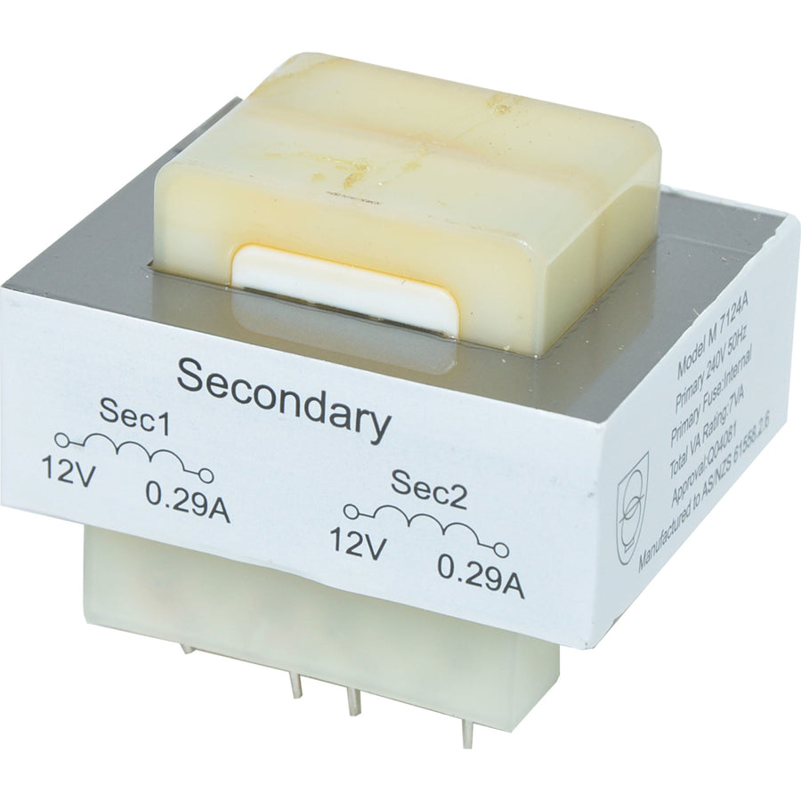 TRANS PCB 7VA 240/12V+12V